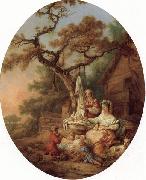 Prince, Jean-Baptiste le A Scene from Russian Life oil painting picture wholesale